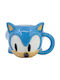 Stor Hedgehog Head Mug Ceramic Multicolored 350ml