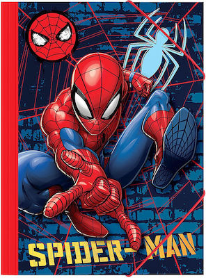 Cardboard Folder with Elastic Spiderman 25x35cm Spiderman 1 Piece 50-2759