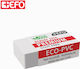 Radiergummi +efo Premium Staubfrei Eco-PVC 203030