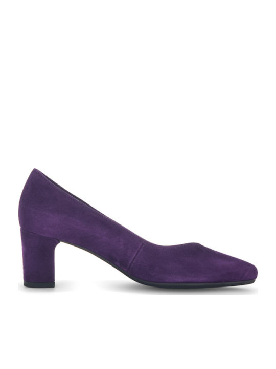 Gabor Damen Nubukleder Pumps Lila Gab/32152 49-...