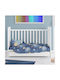 Dimcol Bebe Baby Sheet Crib Cotton Fitted Blue Blue 70x140cm