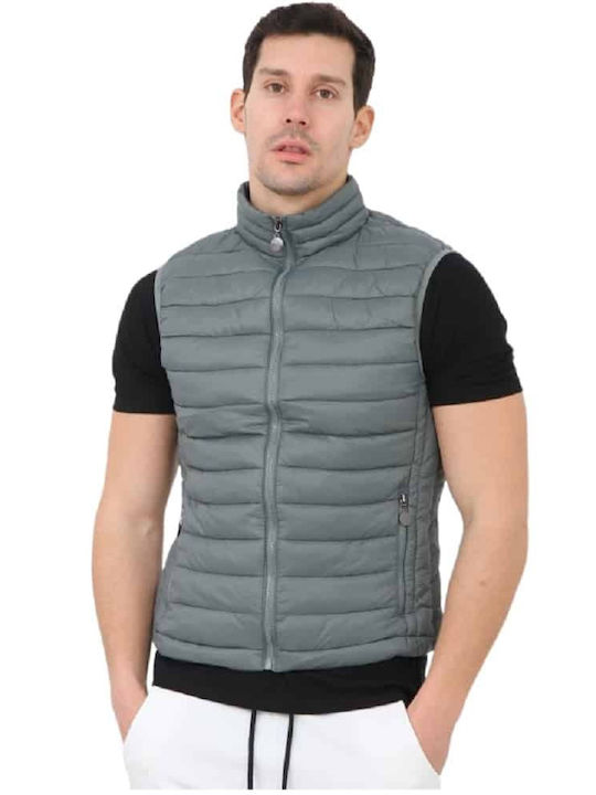 Dsplay Men's Sleeveless Jacket GREEN