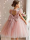 Kinderkleid Kurzärmelig Pink
