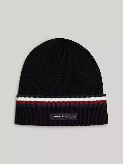 Beanie Männer Beanie Gestrickt in Schwarz Farbe