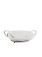 Tpster Bread Basket Metallic Black 30x24x10cm