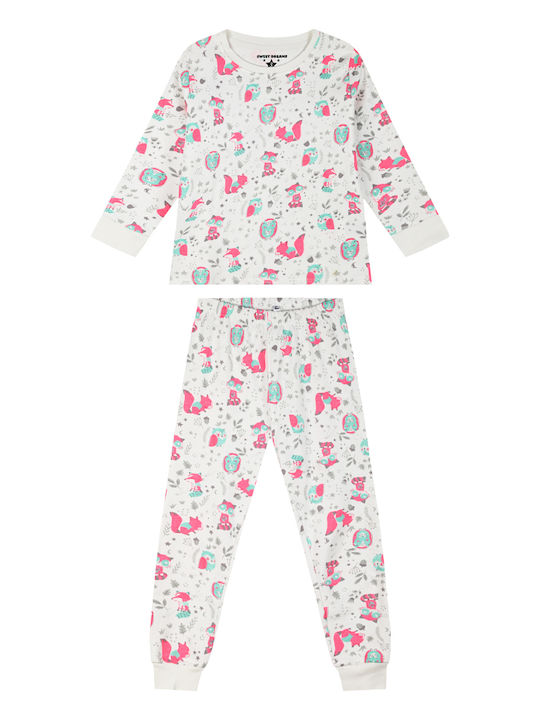 Energiers Kids' Pajamas Winter Printed Owl