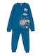 Joyce Kids' Pajamas Winter Petrol Blue Future