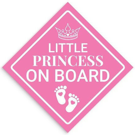 Pegasus Σήμα Baby on Board με Αυτοκόλλητο