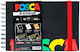 Sketchbook Uni Posca Blackbook A5 14.8 X 21Cm 48 Sheets