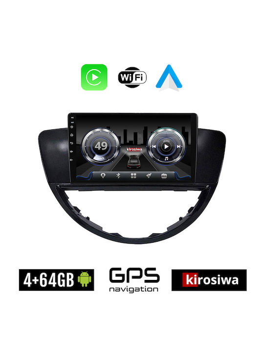 Kirosiwa Автомобилна Аудио Система (Блутут/USB/WiFi/GPS) с Тъчскрийн 9"