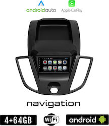 Booma Sistem Audio Auto pentru Ford Tranzit 2014 (Bluetooth/USB/WiFi/GPS/Apple-Carplay/Android-Auto) cu Ecran Tactil 7"