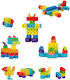 Bufnitel Blocuri The Little Mathematician pentru 3+ Ani 100buc