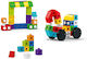 Bufnitel Construction Set Building Blocks - Learn and Have Fun for 3+ Years 120 Pieces