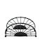 Tpster Metallic Napkin Holder Black 15x5x9.5cm 36289