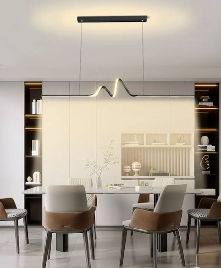 Home Lighting Palms Висящо Осветително Тяло Черен 20x77см.