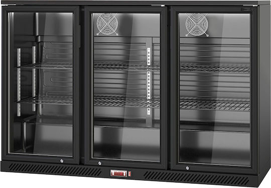 Lappas Kühlschrank Rückwandbar 330Es mit drei Türen H83.5xB133.5xT50.5cm