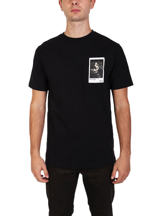 T-shirt Μαύρο