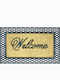 Import Hellas Fußmatte aus Kokosnussfasern Welcome Beige 60x100cm