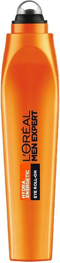 L'Oreal Paris Hydra Energetic Cremă de Ochi Bărbați pentru Hidratare Cearcane și Pungi Sub Ochi 10ml