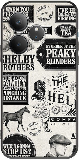 Peaky Blinders Realme GT 6T 5G TPU Negru Silicon Negru