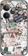 Baby It's Cold Outside Realme GT 6T 5G Schwarzes TPU Schwarzes Silikon