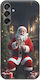 Santa Story Samsung Galaxy M55 5g Black TPU Black Silicone