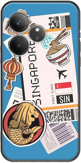 Bilet către Singapore Realme GT 6 5G Negru TPU Silicon Negru