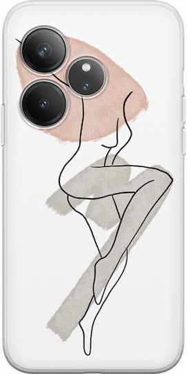 Lady Realme GT 6 5G TPU Flexibil Silicon Transparent