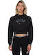 Classics Damen Sweatshirt Kapuzen Schwarz
