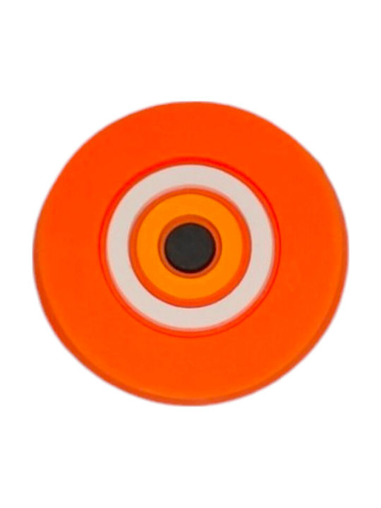 Crocs Schuhdekoration Zubehör Augen-Design Orange