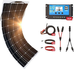 Solar Panel Set Waterproof Flexible Flexible 100w Set