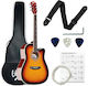 V-tone Klassisch Gitarre 4/4 Sunburst