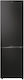 Candy Combină frigorifică 409lt NoFrost Î205xL59.5xA66.7cm. Negru CNCQ4T620EB