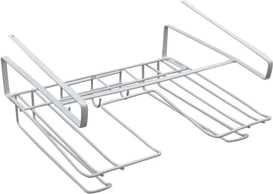 Uncle George Pendant Metal Shelf 16cm White