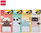 Deli Sticky Note Pads in Cube 7.6x10.1pcs (Μiscellaneous Designs)