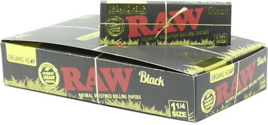 Raw Organic Hemp Листчета за свиване на цигари 1+1/4 50 листове 24бр