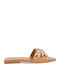 Women's Flat Sandals Brown