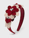 Mayoral Red Kids Headband with Flower