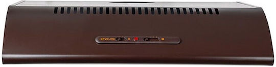 Davoline Olympia 2.0 375 Freestanding Vent Hood 75cm Brown