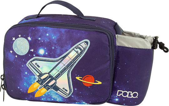 Polo Frenzi School Insulated Hand Lunch Bag 5.5lt Multicolour 20 x 13 x 17cm Space