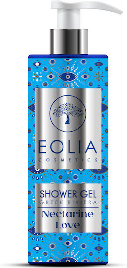Eolia Cosmetics Greek Riviera Nectarine Love Αφρόλουτρο σε Gel με Υαλουρονικό Οξύ Ενυδατικό 300ml