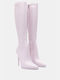 Stiletto Sock Boots 4306342-lilac