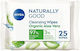 Nivea Naturally Good Pads Makeup Remover Face 25pcs