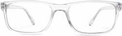 Lektor Herren Lesebrille +2.50 in Transparent Farbe