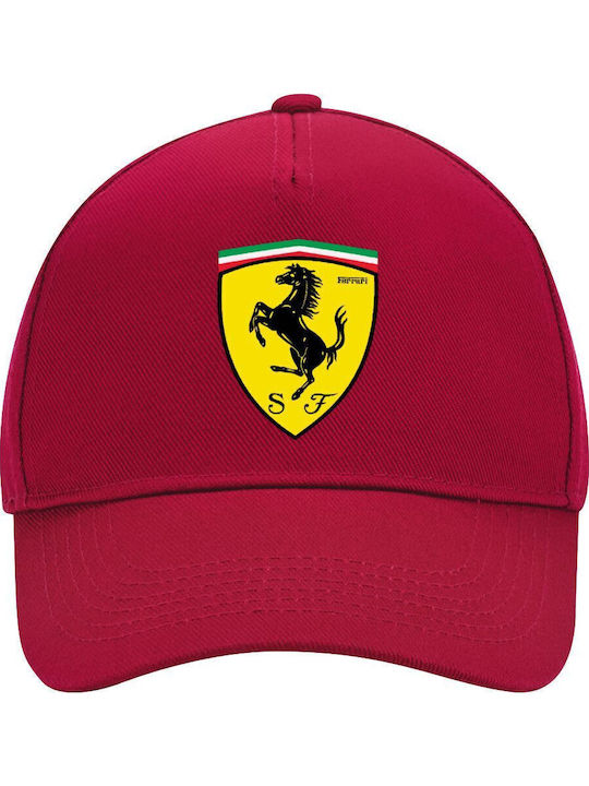Ferrari Adults Ultimate Red 100% Cotton Drill U...