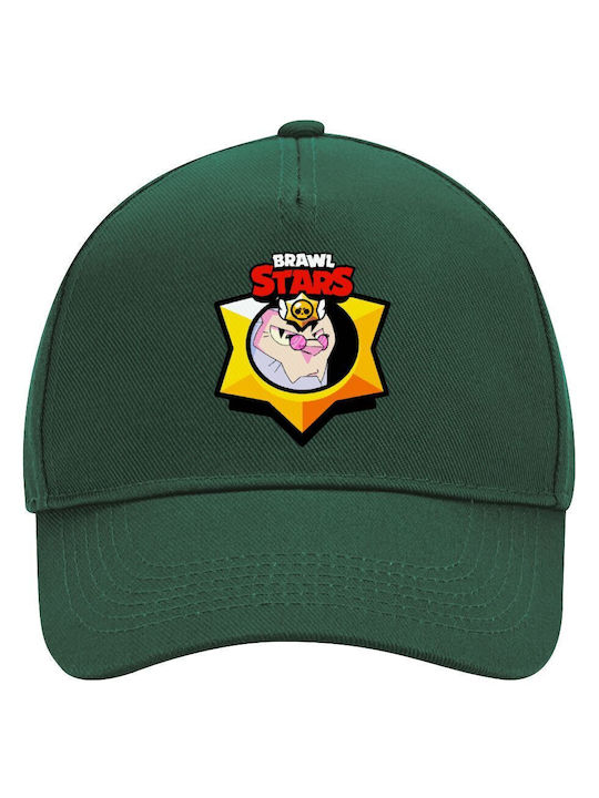 Brawl Stars Byron Adult Hat Ultimate Green 100% Cotton Drill Adult Unisex One Size