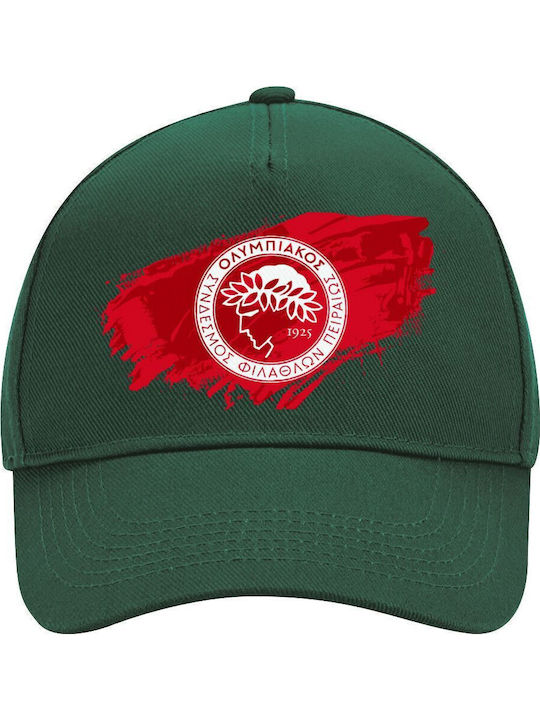 Olympiacos F.C Adult Cap Ultimate Green 100% Co...