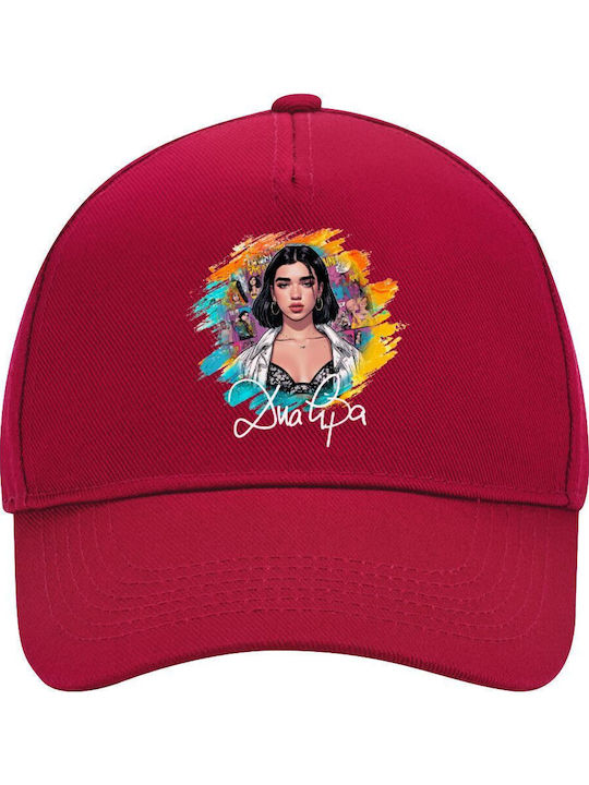 Dua Lipa Erwachsene Hut Ultimate Rot 100% Baumw...