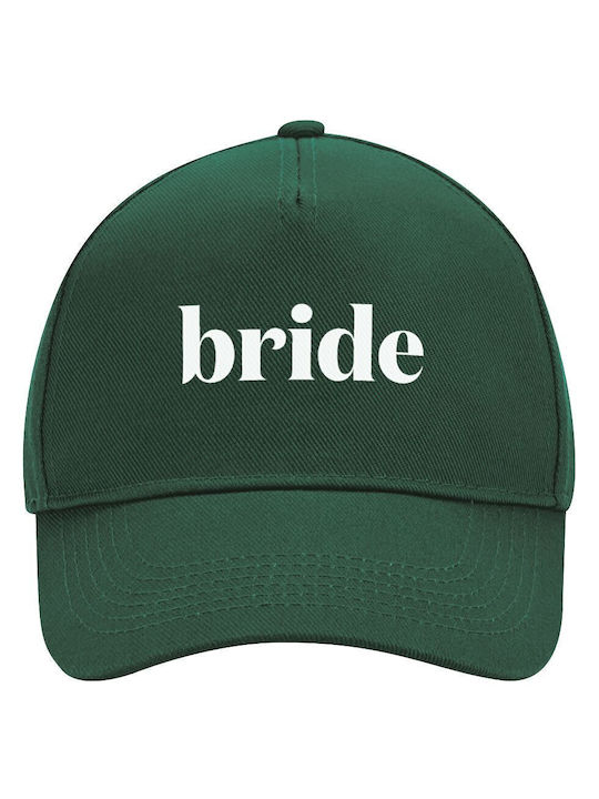 Bride Display Adult Hat Ultimate Green 100% Cotton Drill Adult Unisex One Size