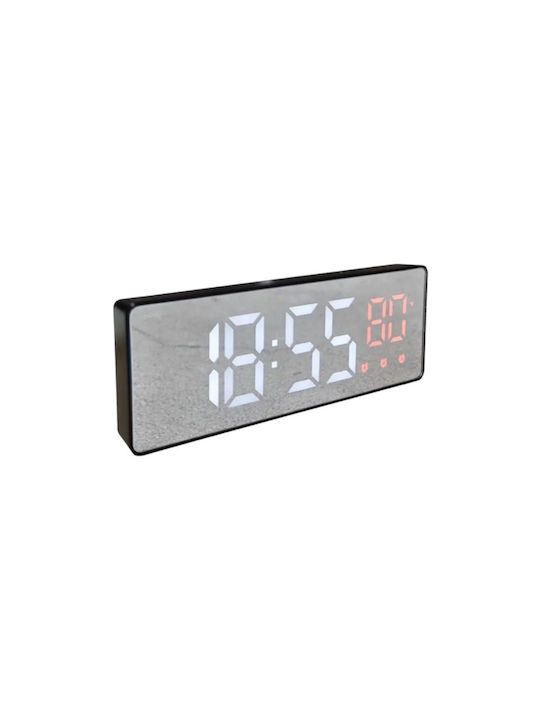 Tabletop Digital Clock with Alarm Silver 6941326907151S